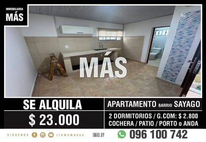Apartamento Alquiler Colón Montevideo iMas.uy LM