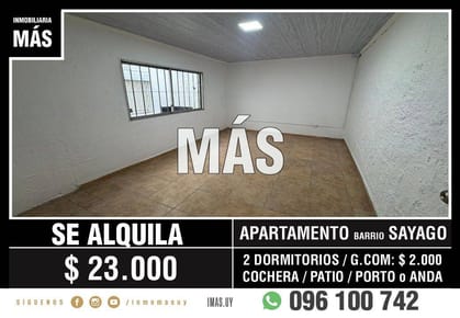 Apartamento Alquiler Paso de las Duranas Montevideo iMas.uy LM