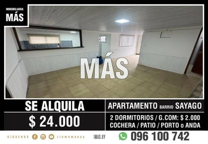 Apartamento Alquiler Colón Montevideo iMas.uy LM