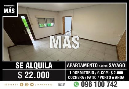 Apartamento Alquiler Colón Montevideo iMas.uy LM