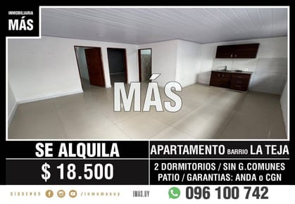 Apartamento Alquiler Paso Molino Montevideo iMas.uy LM