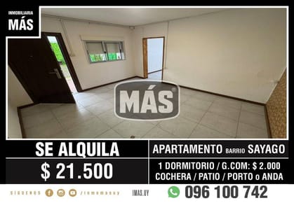 Apartamento Alquiler Colón Montevideo iMas.uy LM