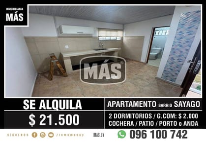 Apartamento Alquiler Colón Montevideo iMas.uy LM
