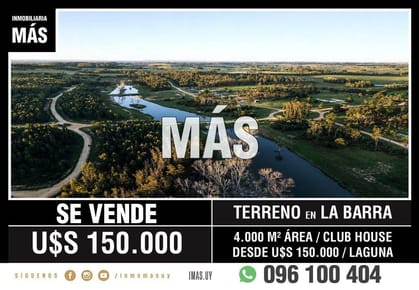 Terreno Venta La Barra Maldonado iMas.uy FM *