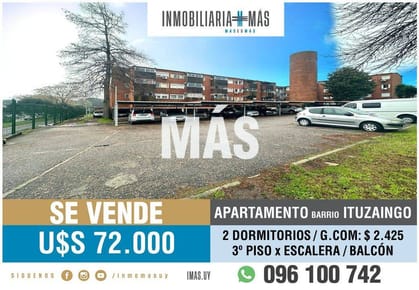 Apartamento Venta Villa Española Montevideo iMas.uy RC