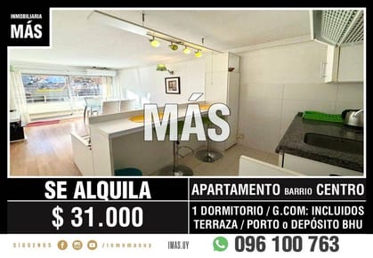 Apartamento Alquiler Palermo Montevideo iMas.uy P