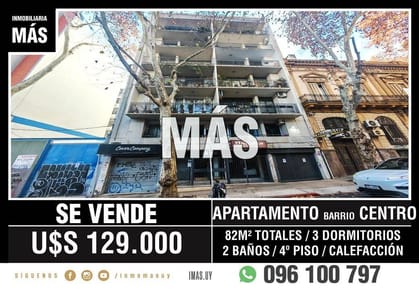 Apartamento Venta Montevideo Montevideo iMas.uy MA