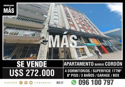 Apartamento Venta Garage Centro Montevideo iMas.uy MA