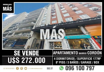Apartamento Venta Garage Palermo Montevideo iMas.uy MA