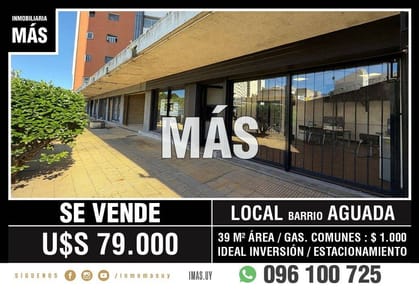 Local Comercial Venta Aguada Montevideo iMas.uy LC *