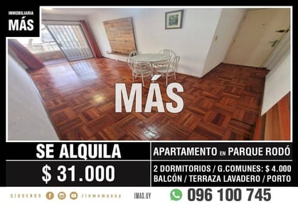 Apartamento Alquiler Cordón Montevideo iMas.uy S
