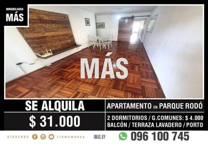 Apartamento Alquiler Montevideo iMas.uy S