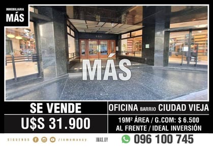 Oficina Venta Centro Montevideo iMas.uy S
