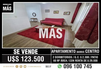 Venta Apartamento Aguada Montevideo iMas.uy S