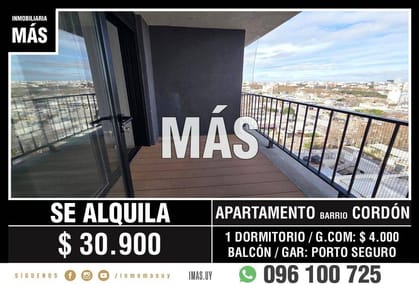 Apartamento Alquiler Palermo Montevideo iMas.uy LC