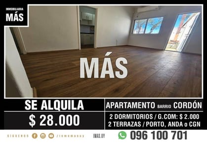 Apartamento Alquiler Parque Rodó Montevideo iMas.uy L