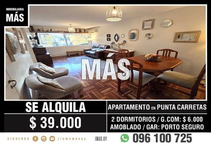 Apartamento Alquiler Amoblado Montevideo iMas.uy LC