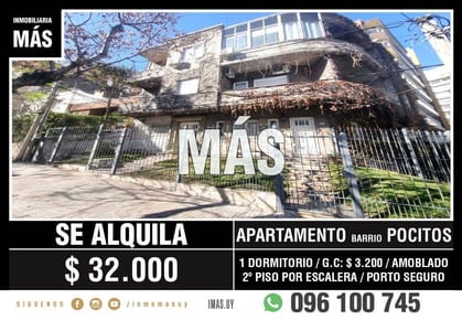 Apartamento Alquiler Pocitos Montevideo iMas.uy S *