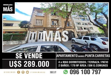 Apartamento Venta Montevideo iMas.uy MA