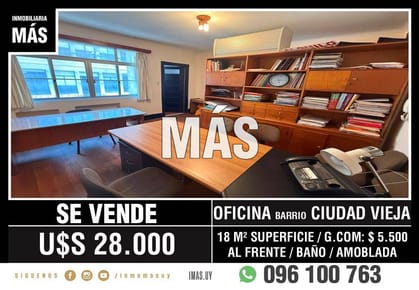 Oficina Venta Centro Montevideo iMas.uy P