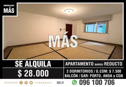 Apartamento Alquiler Bella Vista Montevideo iMas.uy R