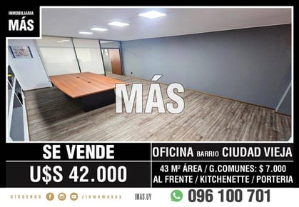 Oficina Venta Centro Montevideo iMas.uy L