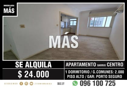 Apartamento Alquiler Montevideo iMas.uy LC