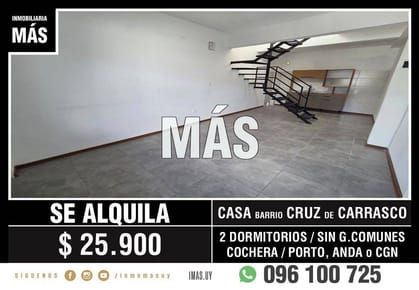 Casa Alquiler Malvín Norte Montevideo iMas.uy LC