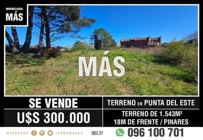 Terreno Venta Las Delicias Punta del Este Maldonado iMas.uy L
