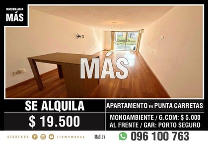Apartamento Alquiler Parque Rodó Montevideo iMas.uy P