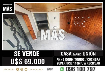 Casa Venta Cochera Buceo Montevideo iMas.uy MA
