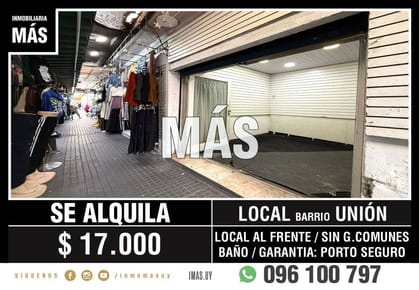 Local Comercial Alquiler Montevideo iMas.uy MA