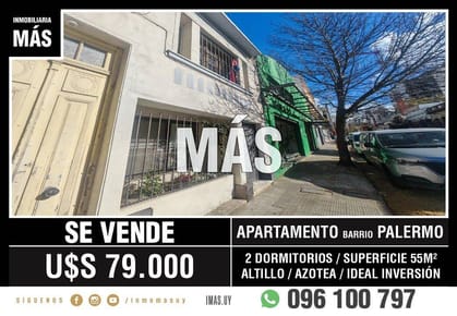 Apartamento Venta Cordón Montevideo iMas.uy MA