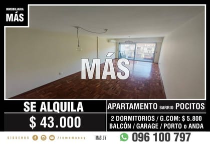 Apartamento Alquiler Parque Batlle Montevideo iMas.uy MA