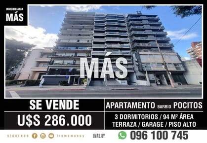Apartamento Venta Pocitos Montevideo iMas.uy S *