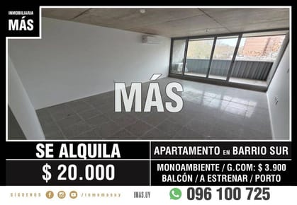 Apartamento Alquiler Centro Montevideo iMas.uy LC