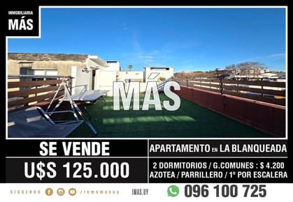 Apartamento Venta Terraza Montevideo iMas.uy LC