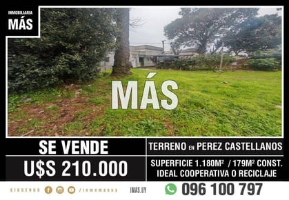 Terreno Venta Montevideo iMas.uy MA