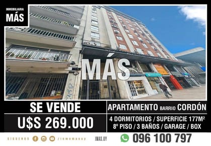 Apartamento Venta Garage Centro Montevideo iMas.uy MA