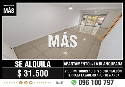 Apartamento Alquiler Parque Batlle Montevideo iMas.uy MA