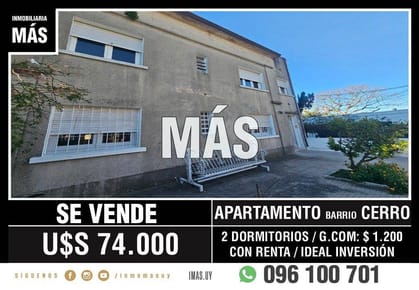 Apartamento Alquiler Con Renta Montevideo iMas.uy L