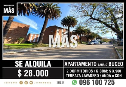 Apartamento Alquiler Buceo Montevideo iMas.uy LC *