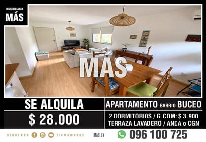 Apartamento Alquiler Pocitos Montevideo iMas.uy LC