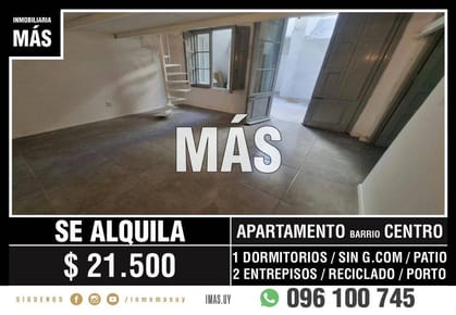 Apartamento Alquiler Barrio Sur Montevideo iMas.uy S