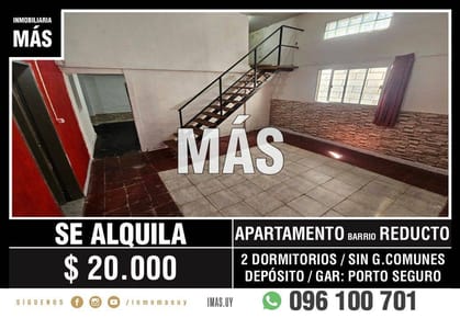 Apartamento Alquiler Reducto Montevideo iMas.uy L *