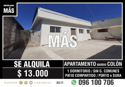 Apartamento Alquiler Lezica Montevideo iMas.uy R
