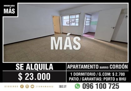 Apartamento Alquiler Montevideo iMas.uy LC
