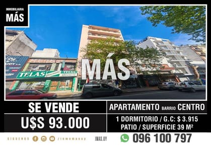 Apartamento Venta Cordón Montevideo iMas.uy MA