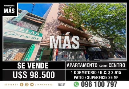 Apartamento Venta Montevideo iMas.uy MA