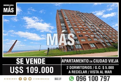Apartamento Venta Barrio Sur Montevideo iMas.uy MA